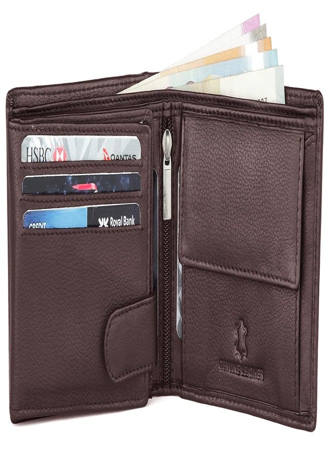 WildHorn Rfid Protected Leather Wallet For Men, Brown - Image 4